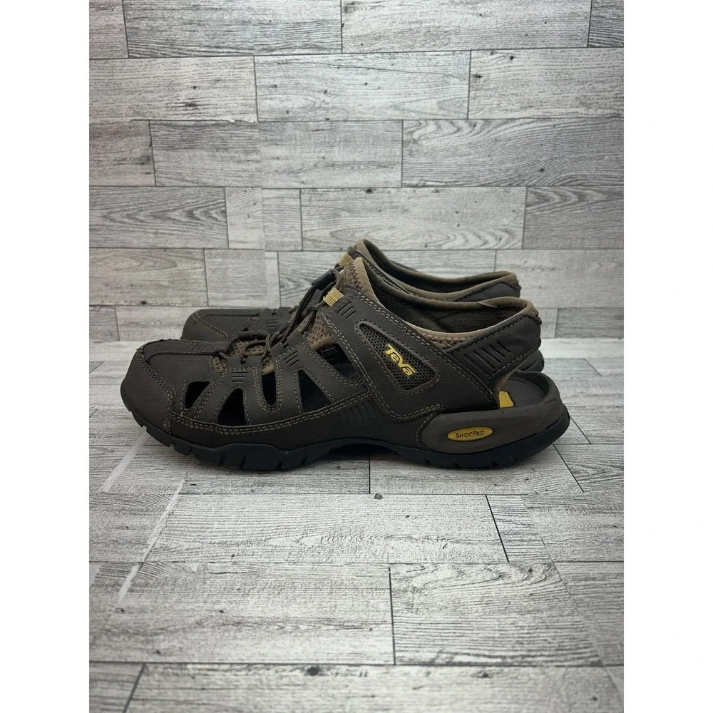 Teva Shoes Mens‎ Size 8 Sandals Outdoor Hiking ShockPad Comfortable